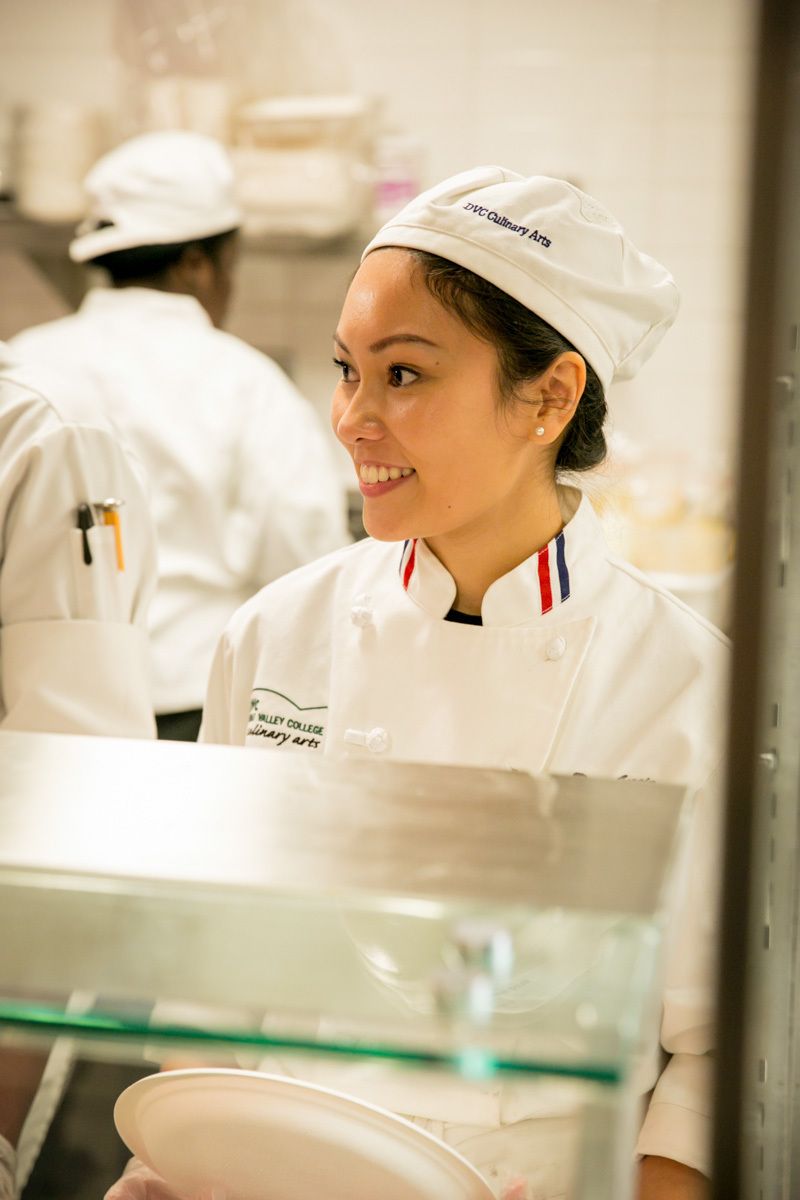 DVC Culinary student