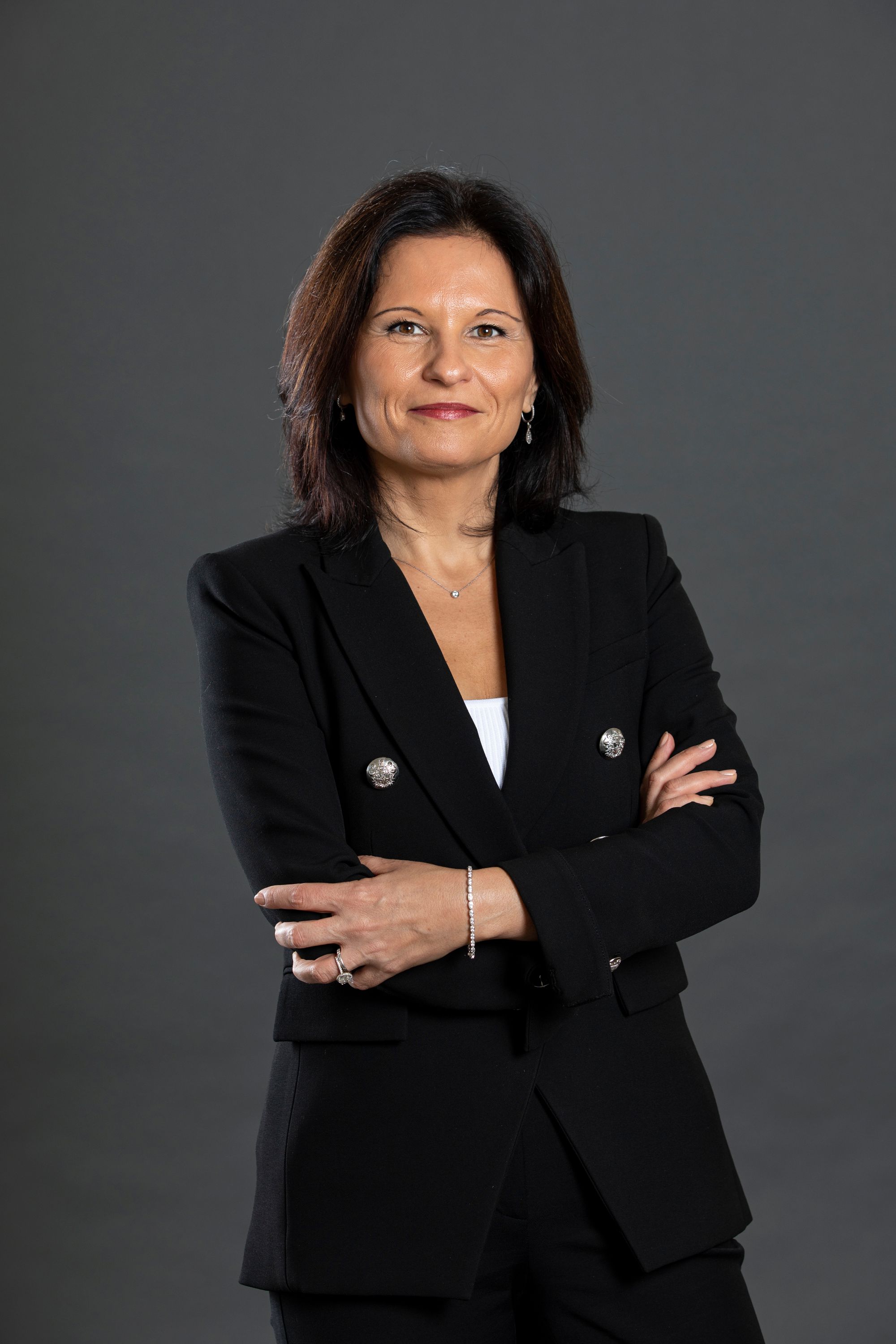 Executive portrait in studio