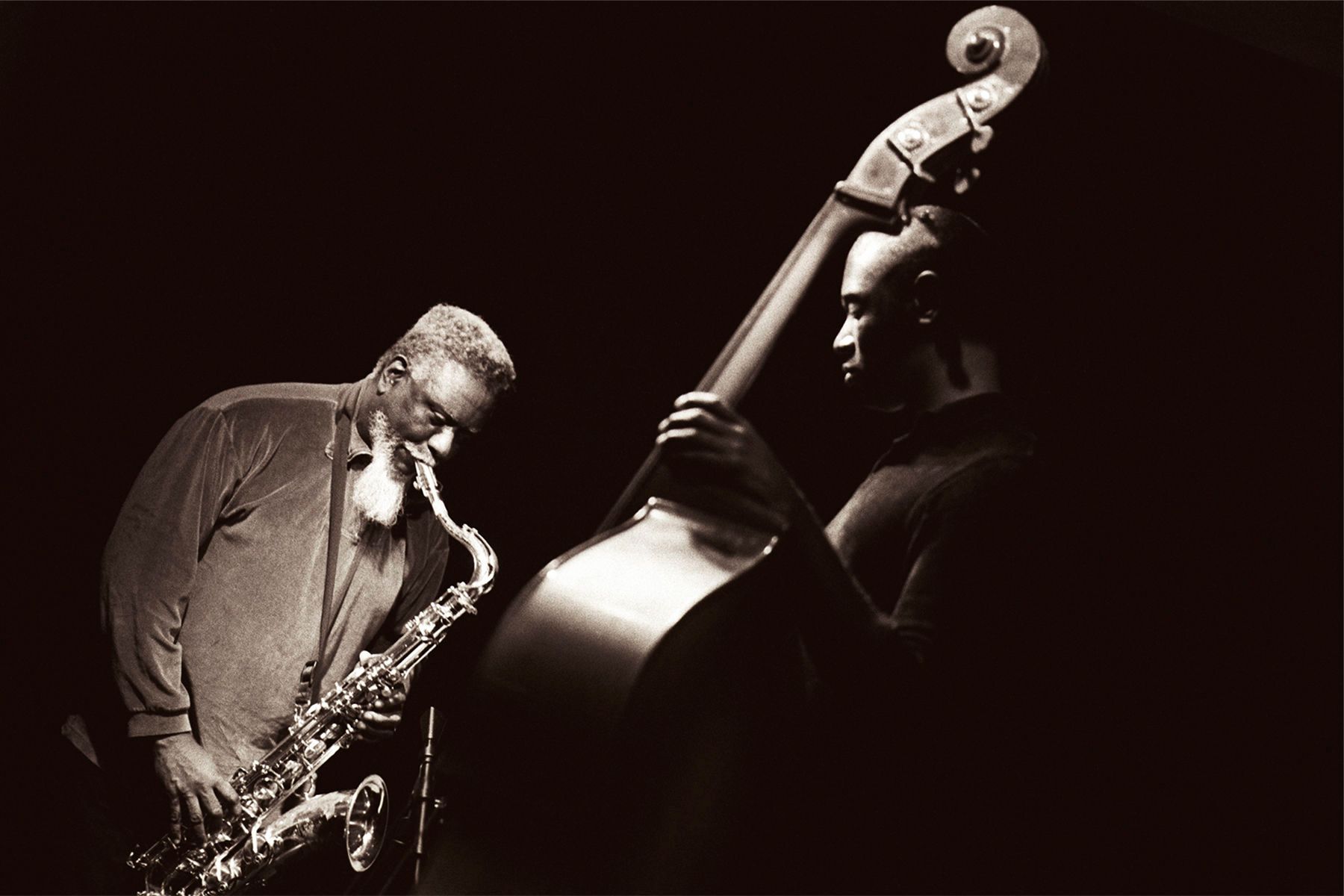 Pharoah Sanders and Marcus Shelby