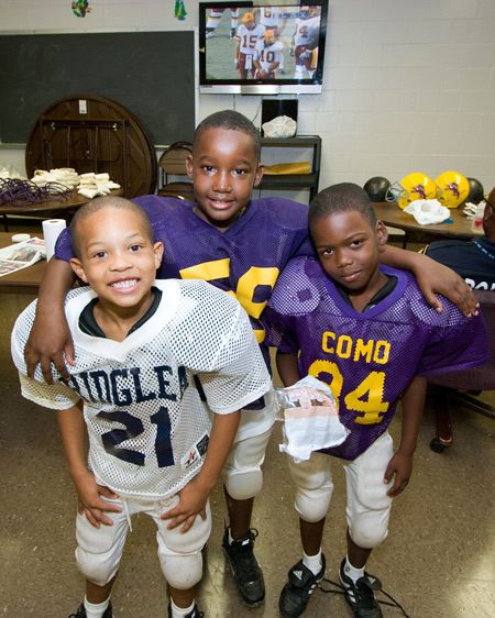 Players for the Como Community Recreation Center's Youth Football Team in Fort Worth, Texas 1portrait_photography_011.jpg