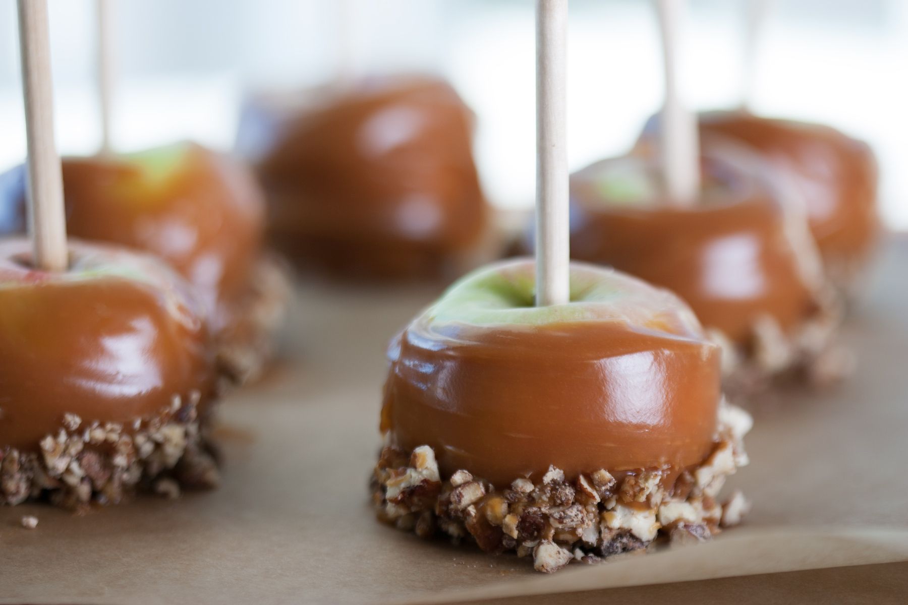 caramel apples