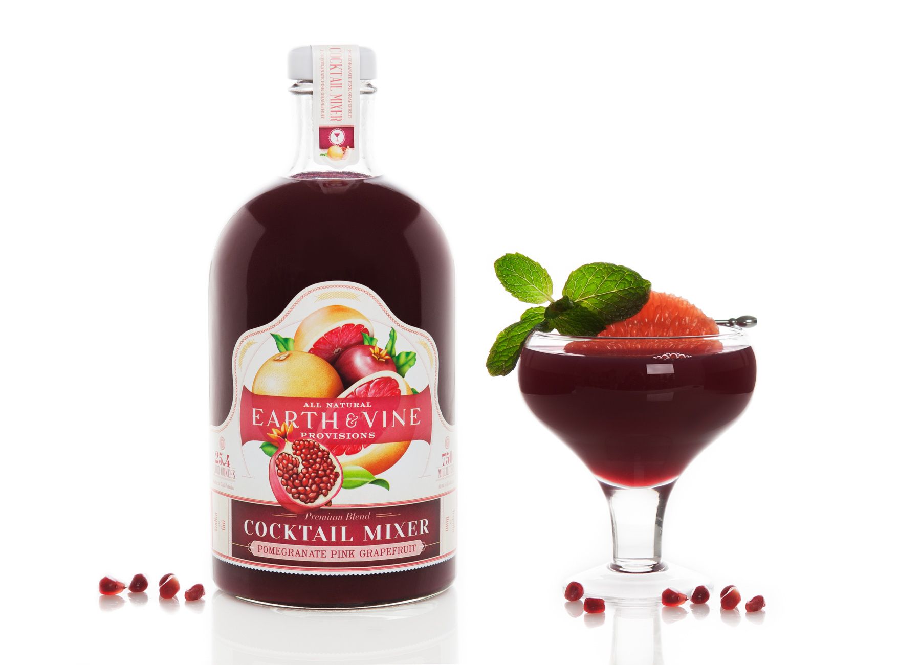 client: earth and vine provisionsassignment: food/prop styling and photography for new line of drink elixers