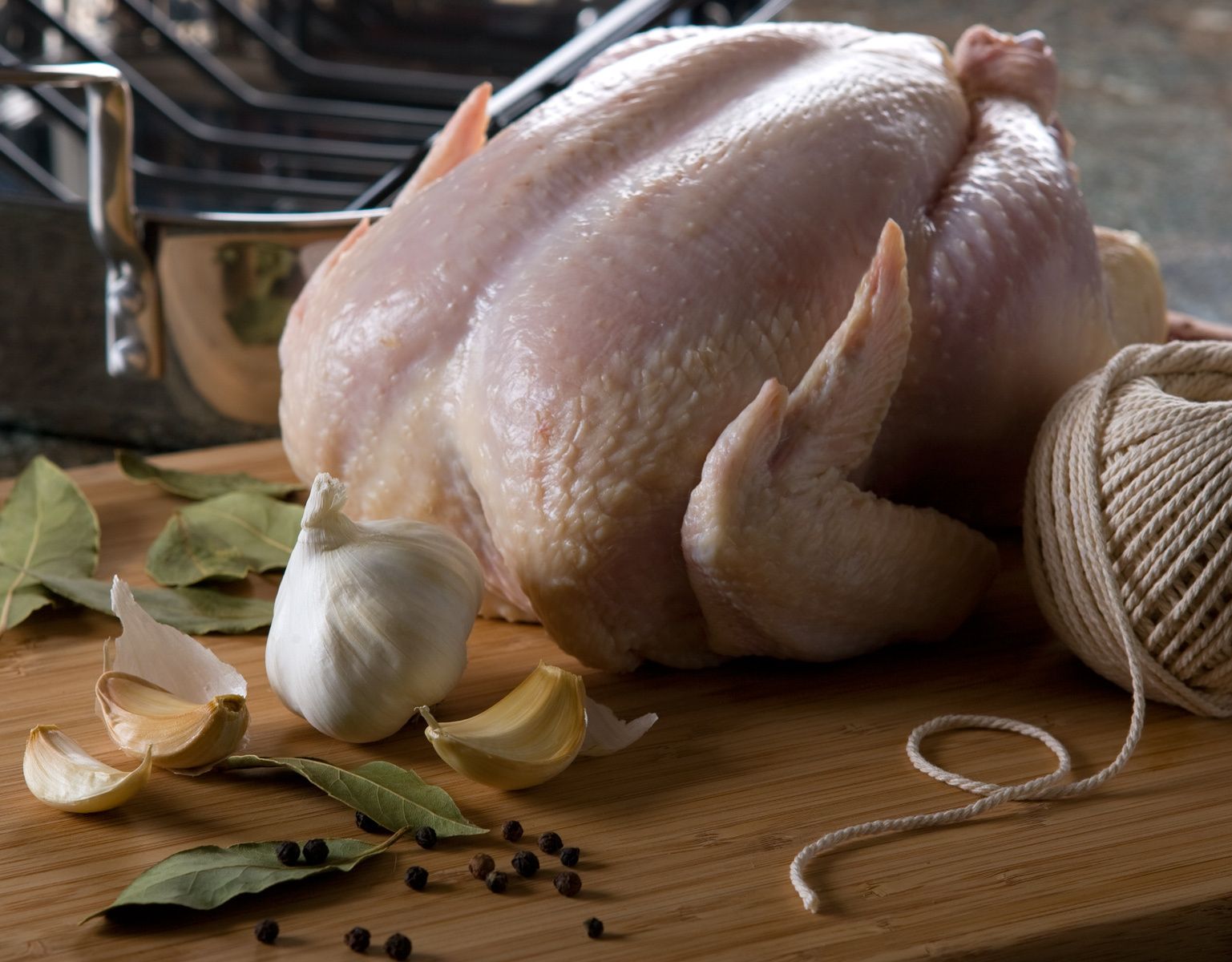 organic poultry and herbs