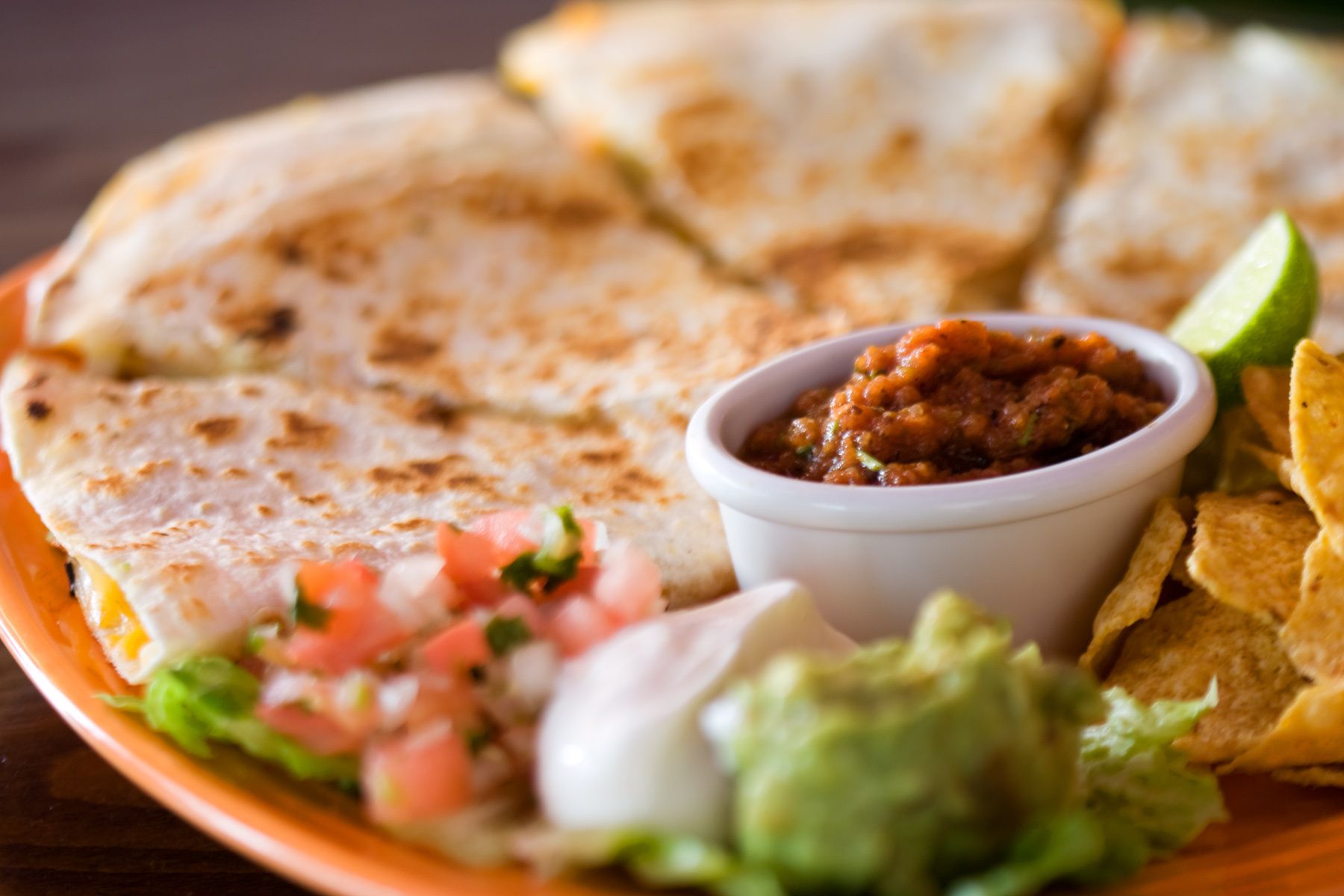 quesadillas