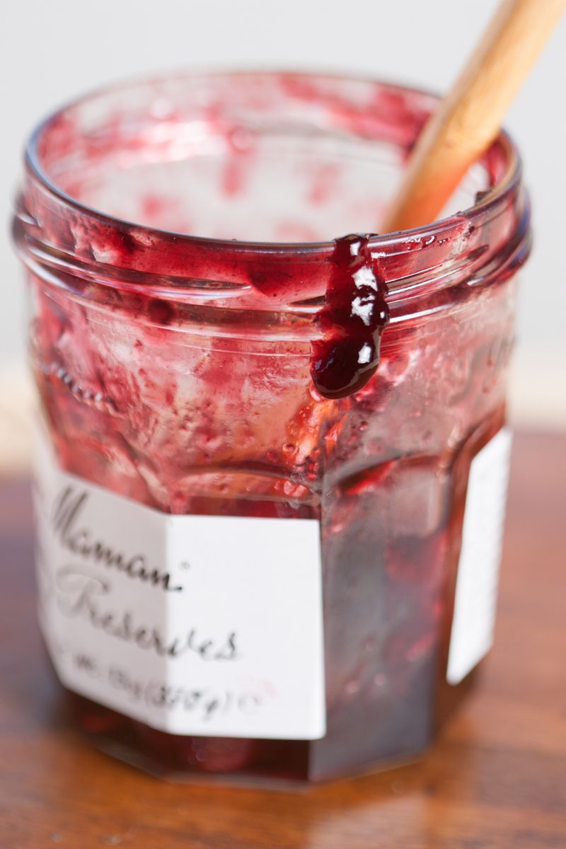 empty jar of preserves