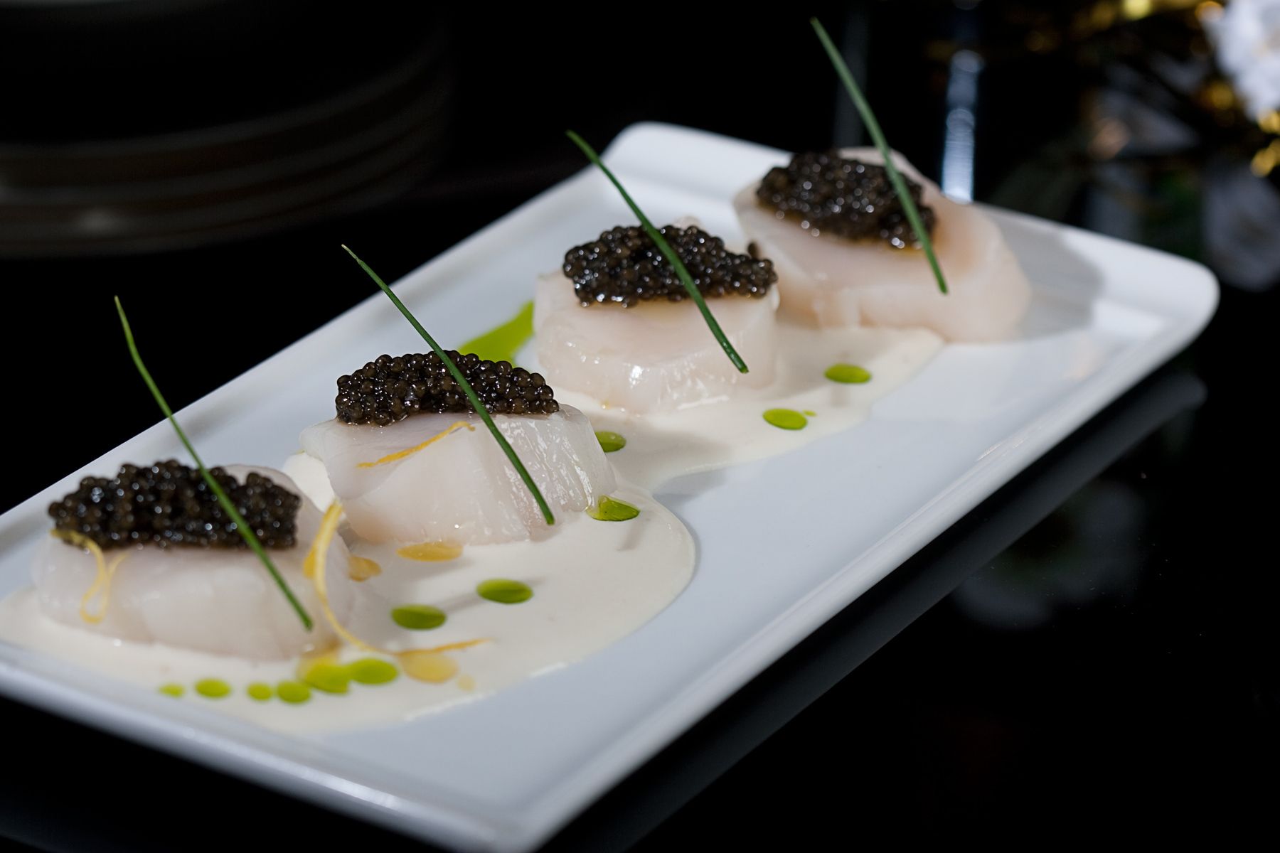 scallop crudoscallop crudo
