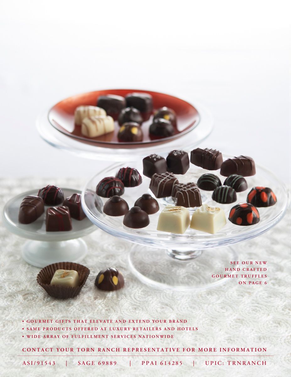 client: Torn Ranchassignment: conceputalize, food/prop styling and photograph new product "truffles" featured on rear 2015 catalog cover