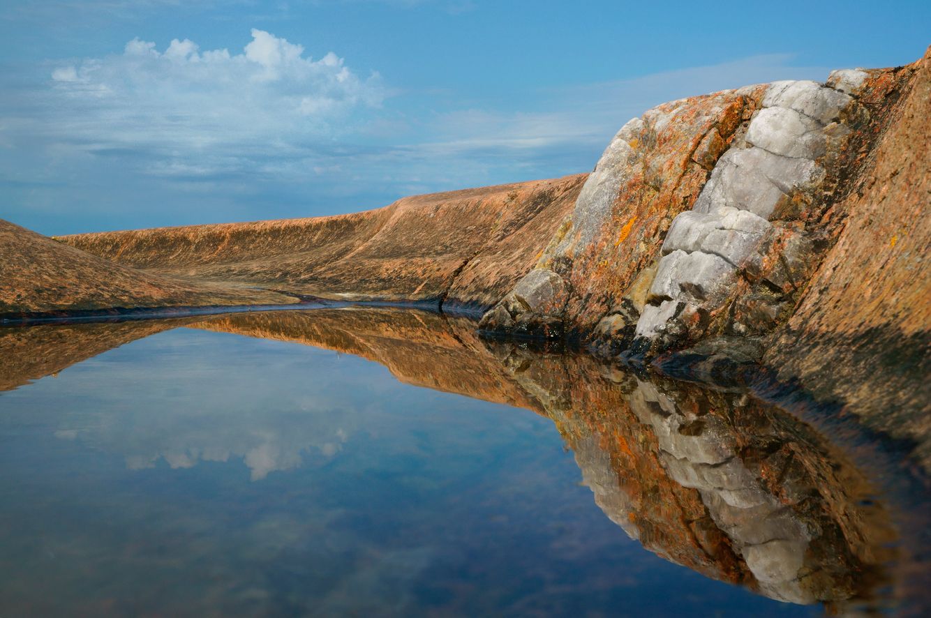 Quartz Intrusion in Granite 