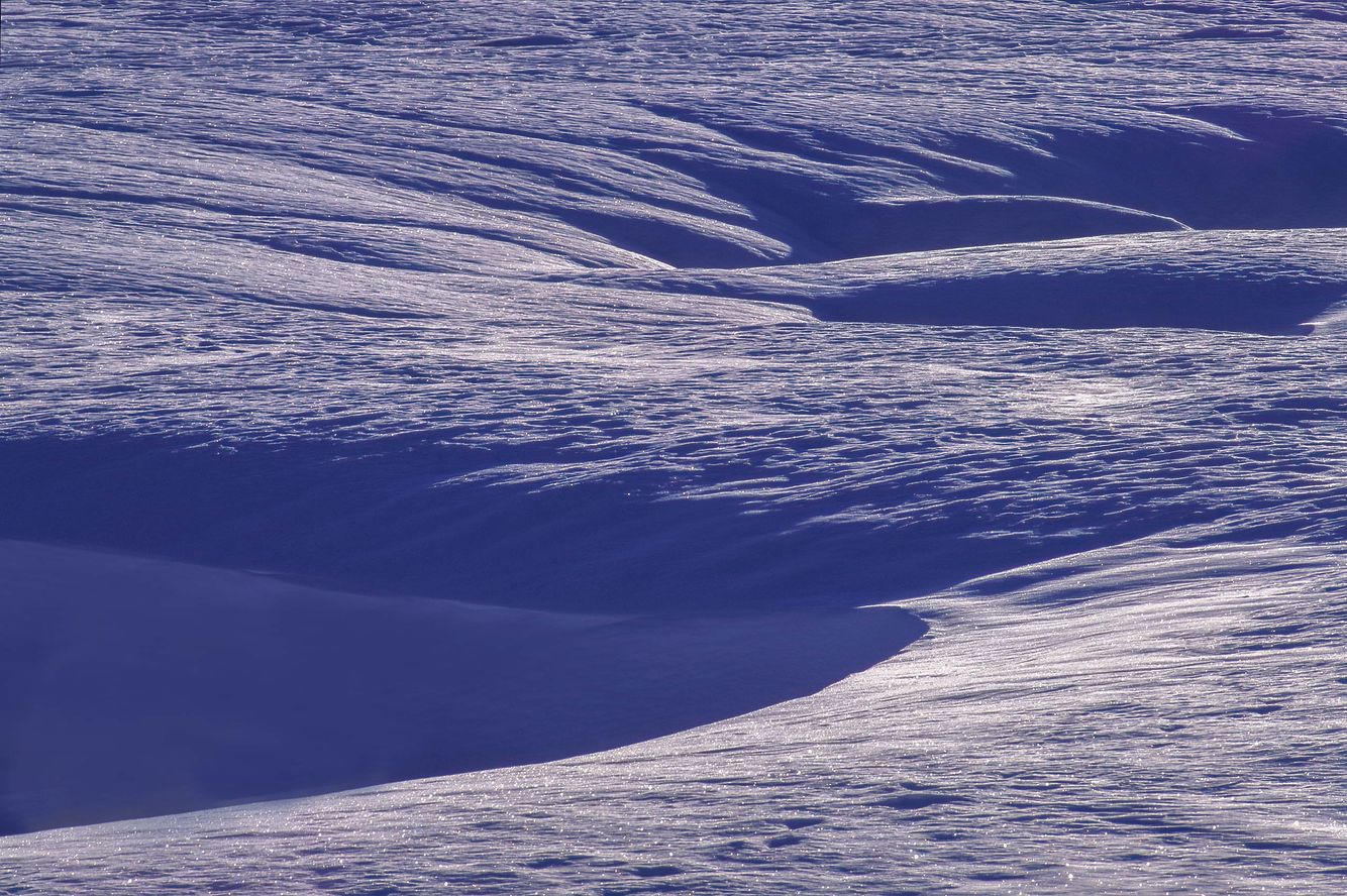 Snowdrift in Wyoming