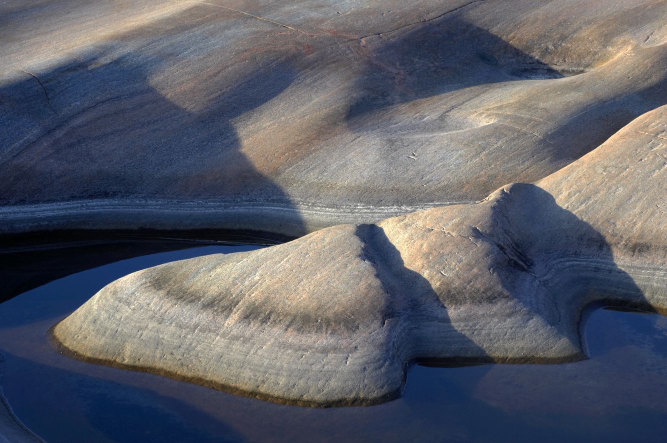 Scalloped Rock in Georgian Bay