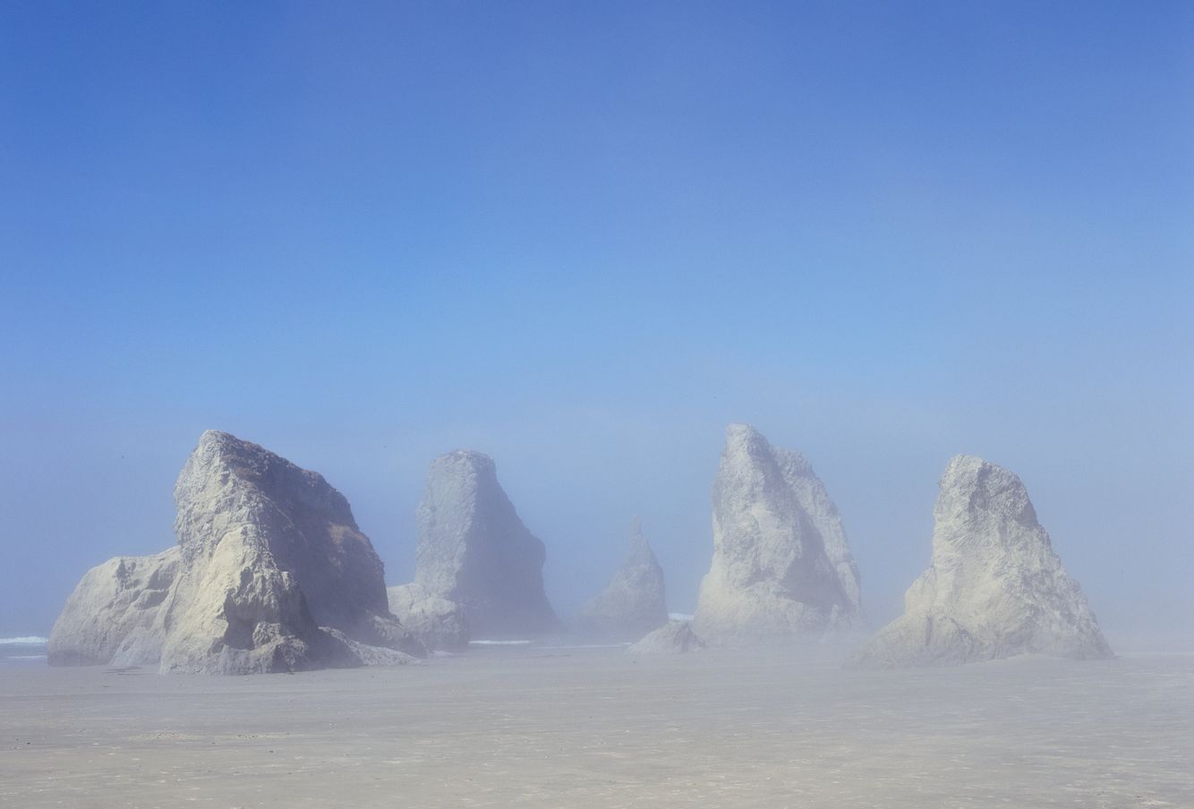 Bandon Beach Sea Stacks 3