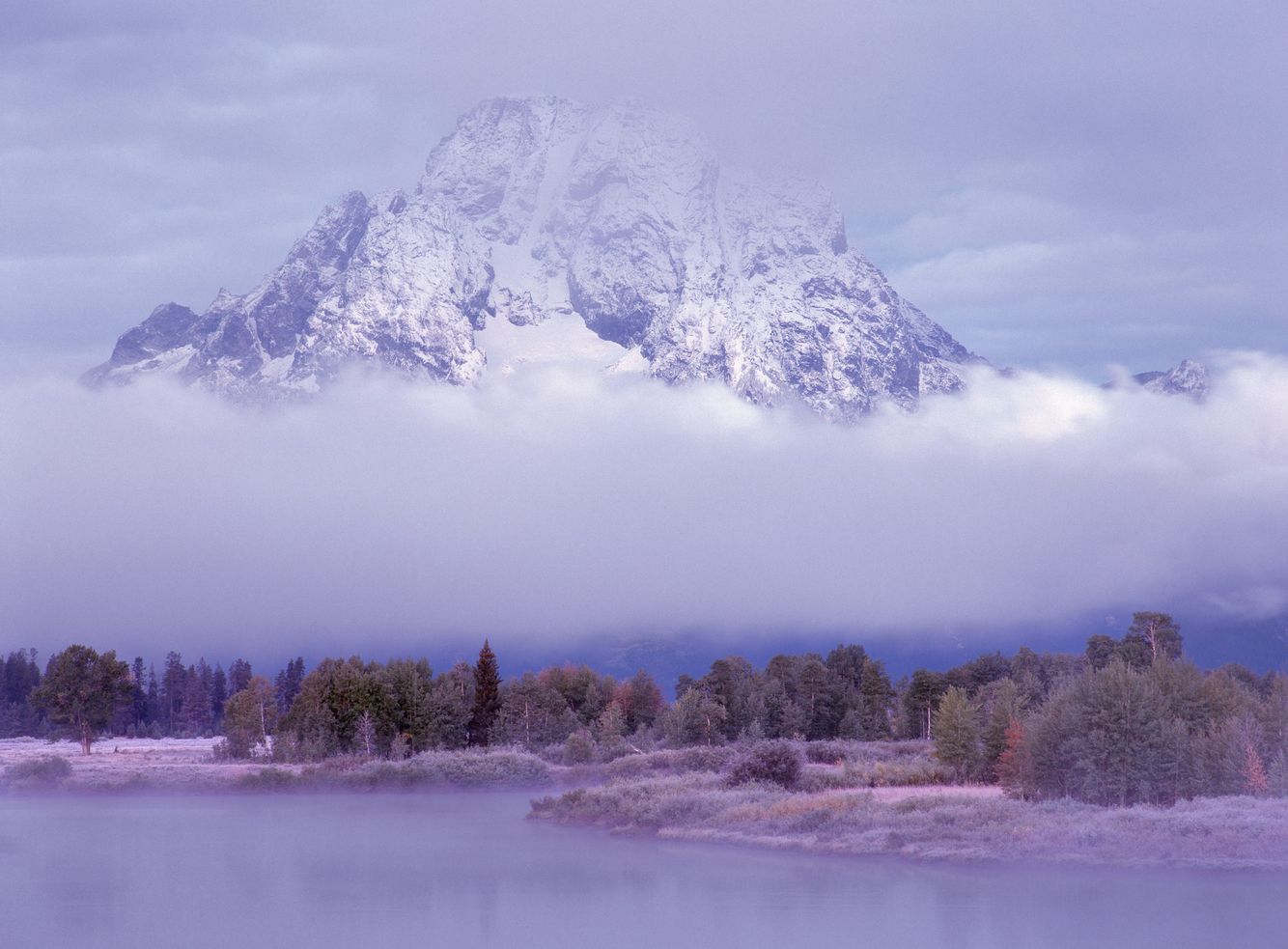 Grand Tetons and Oxbow Lake