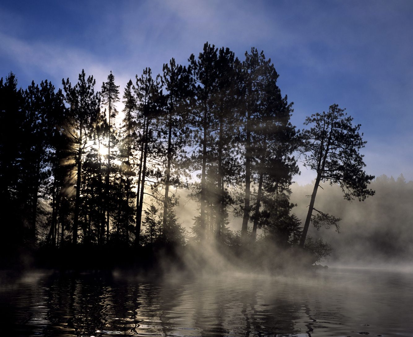 Sun Rising on Opeongo Lake