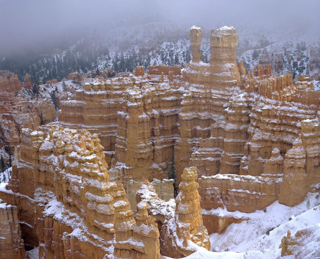 Thor's Hammer  with Snow