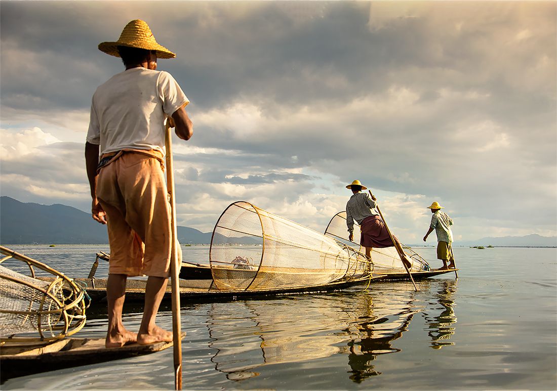 First Light, Inlay Lake, Myanmar