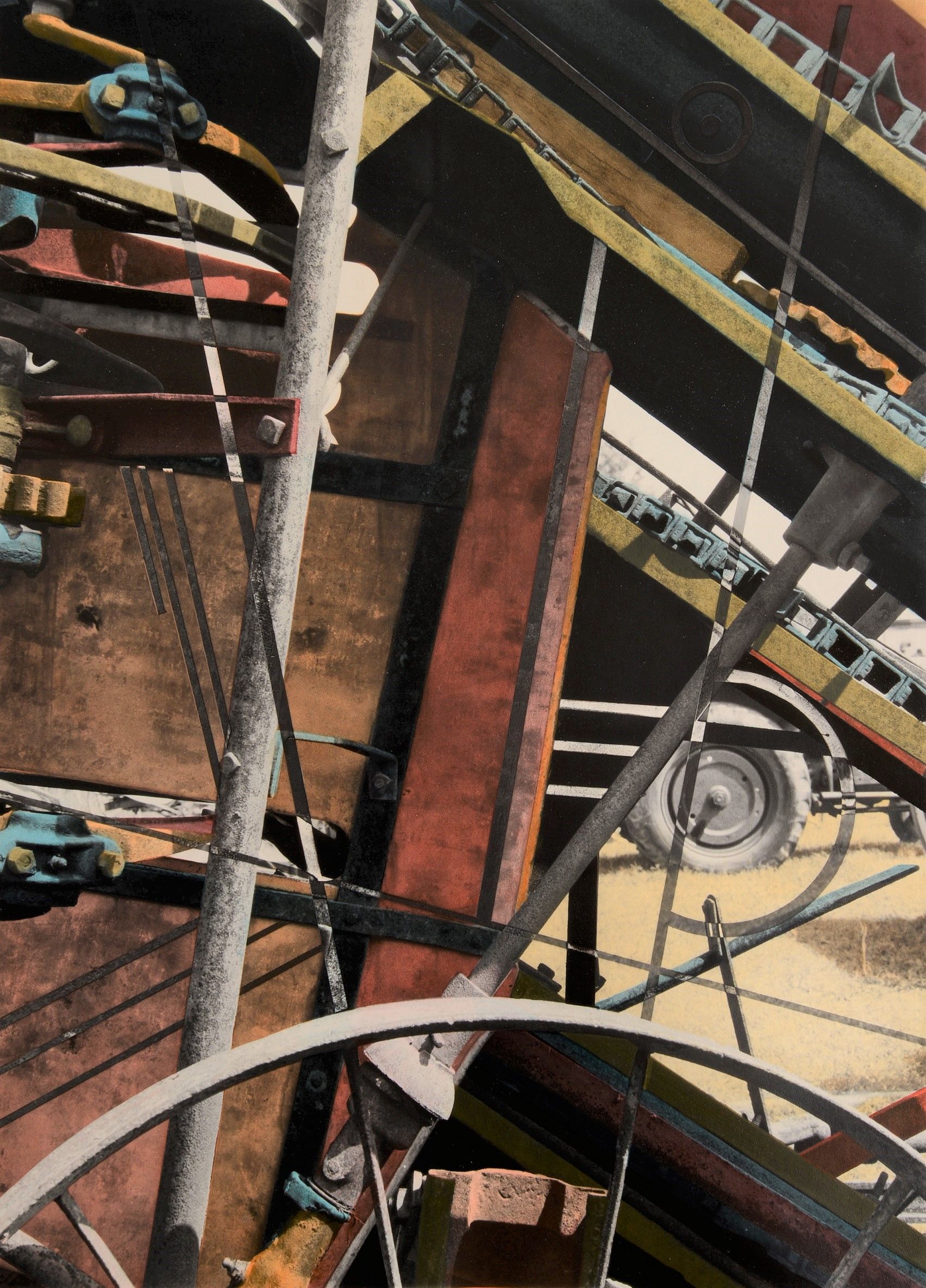 Tractor Triptych A#6 