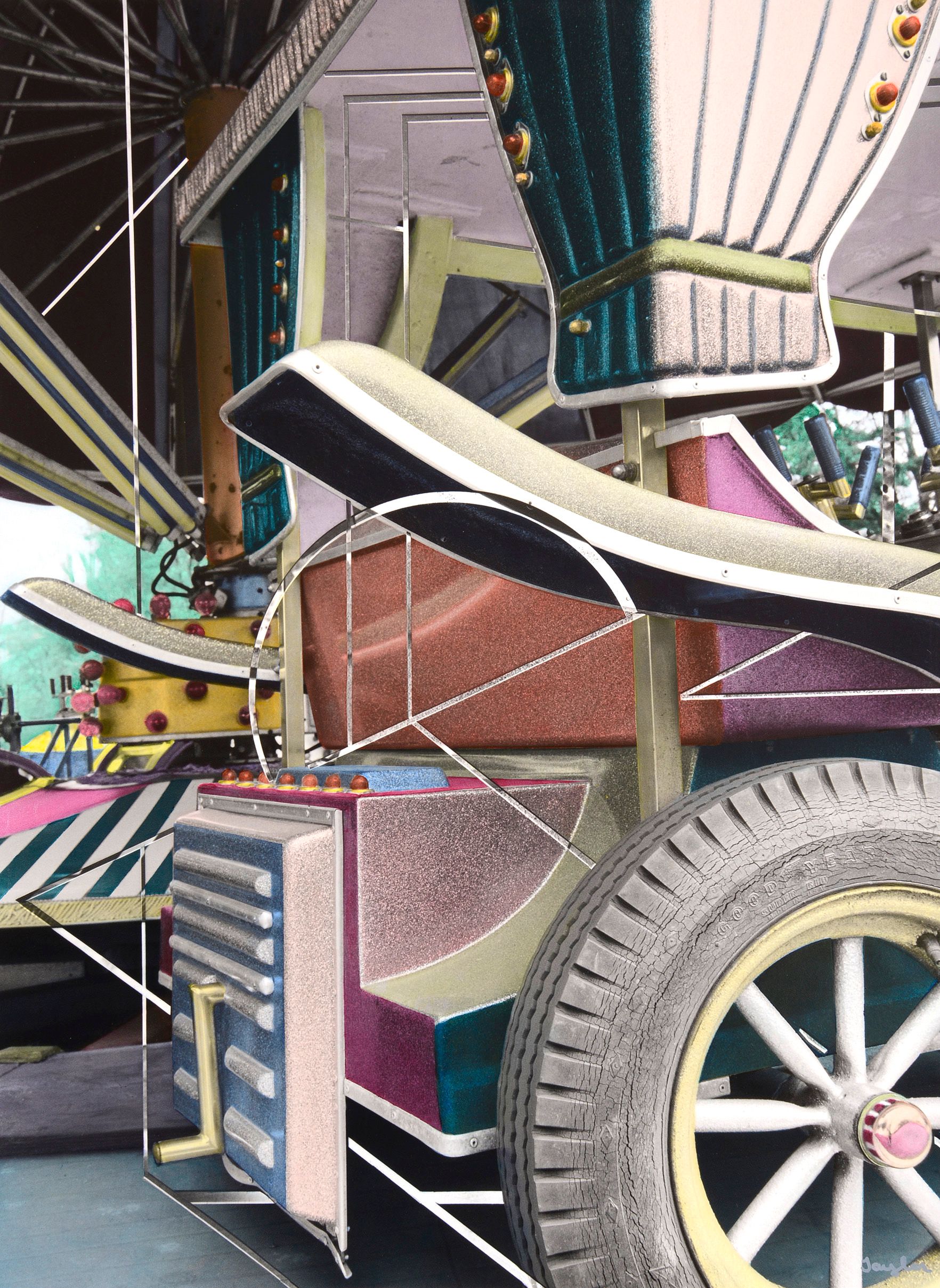 Car Ride Rear View #3