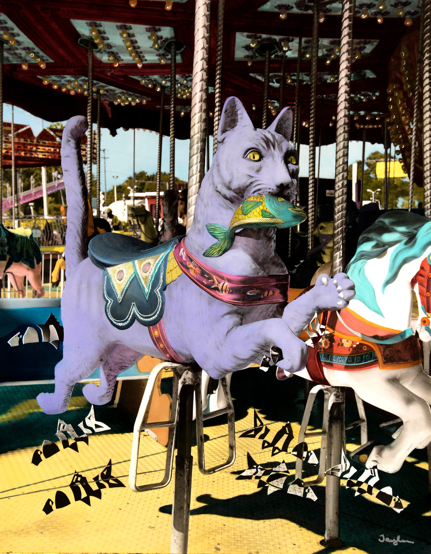Carousel Cat #2