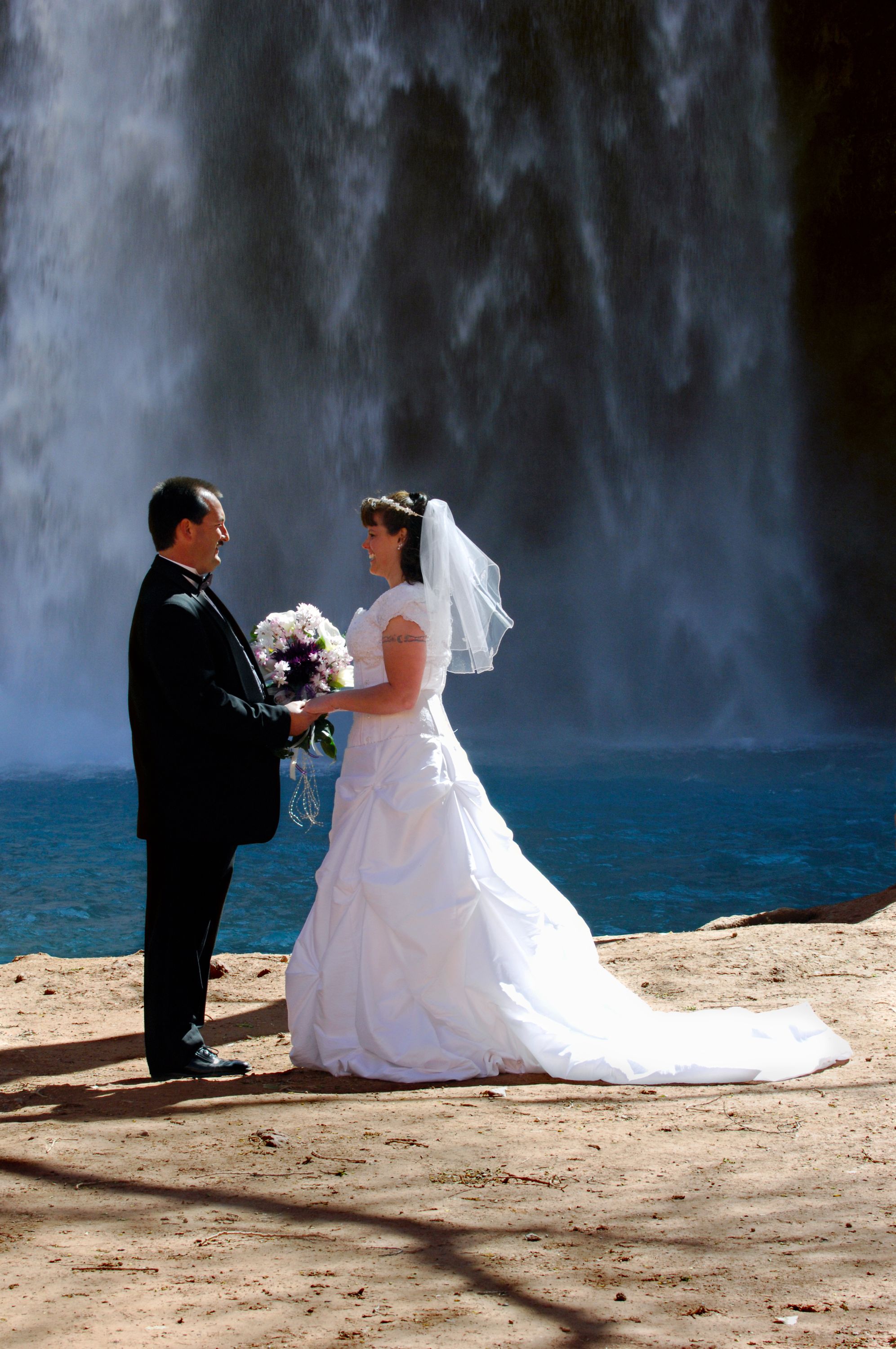 Wedding at Havasu Falls