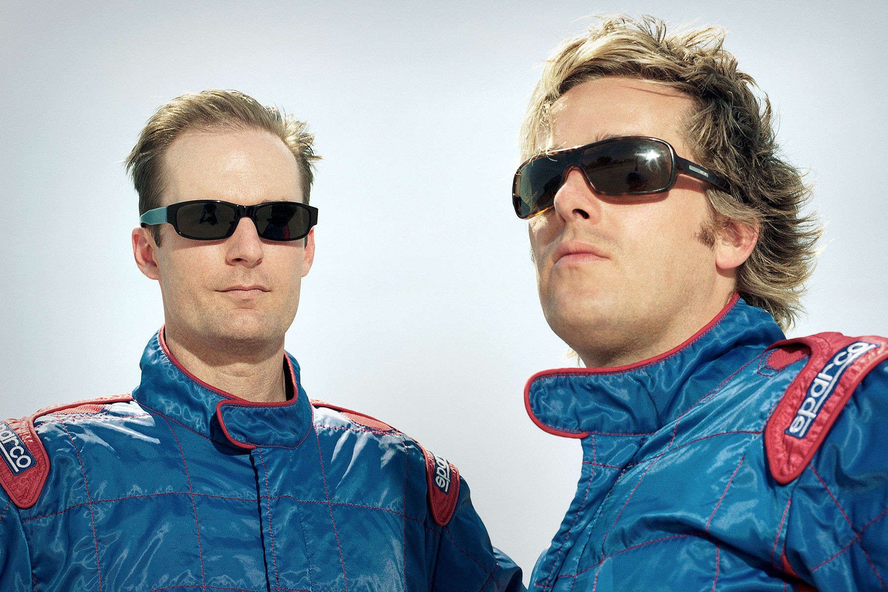 DJ Uberzone and DJ Adam Freeland