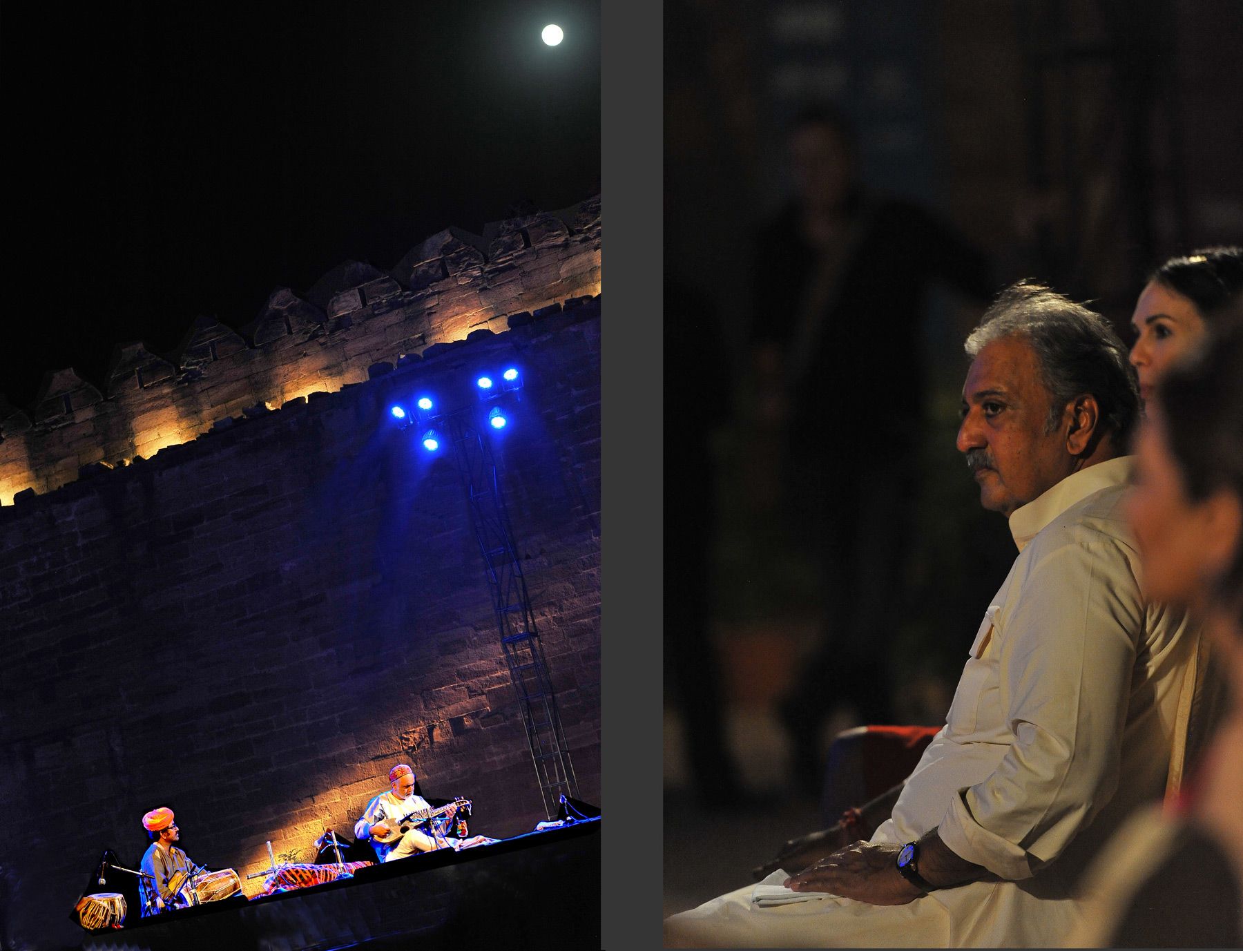 performers & Maharajah of Jodhpur