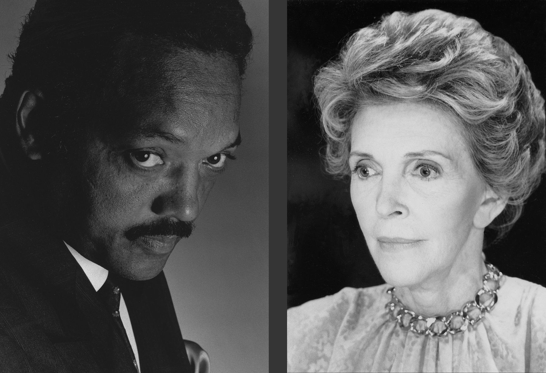Jesse Jackson & Nancy Reagan