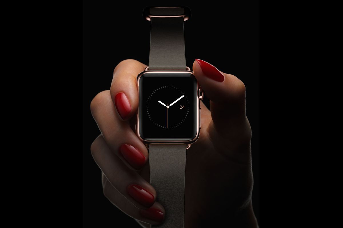 Image Composite. Color Correction and Retouching for Apple Watch