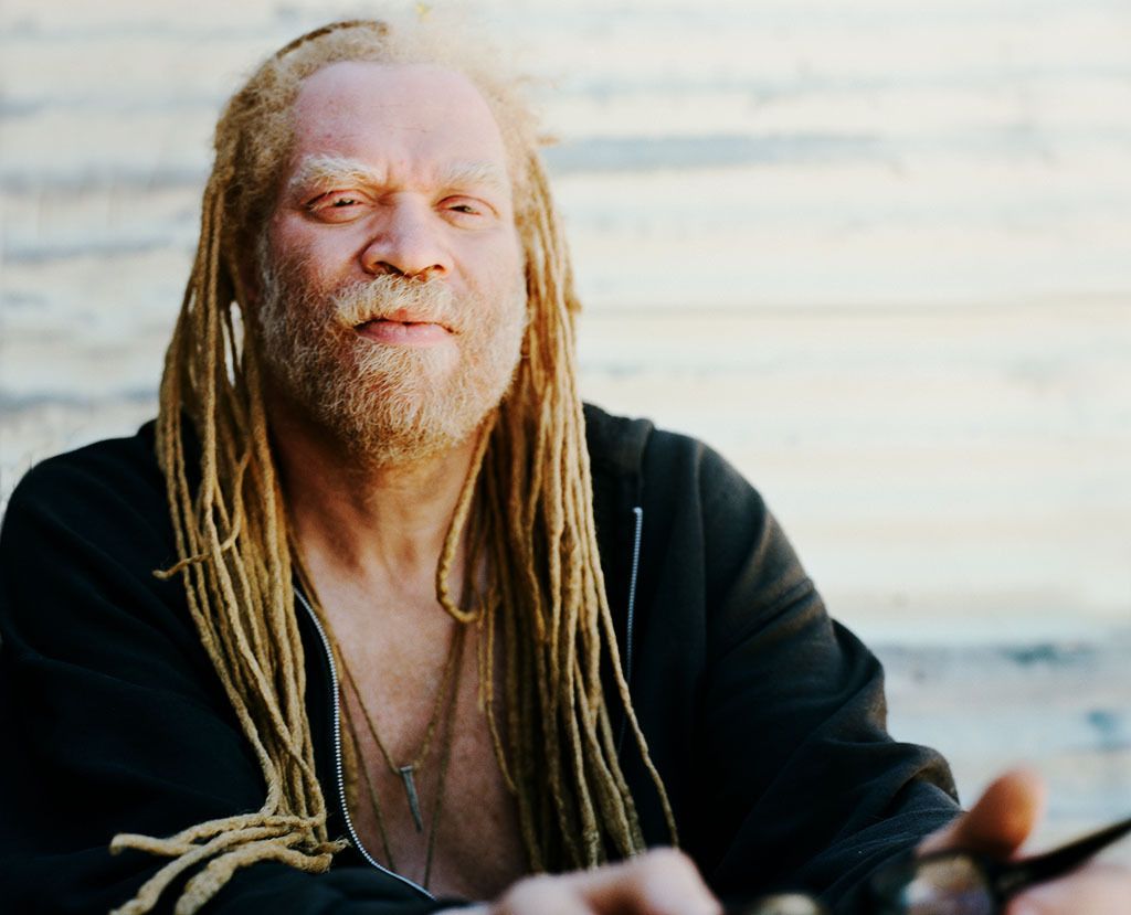 "I WAS SEARCHING FOR A DESTINATION, AN ARTS COMMUNITY, WITH NO RENT, AWAY FROM IT ALL."'White Wolf'Maverick Slabber"I was searching for a destination that is an arts community, with no rent, away from it all."