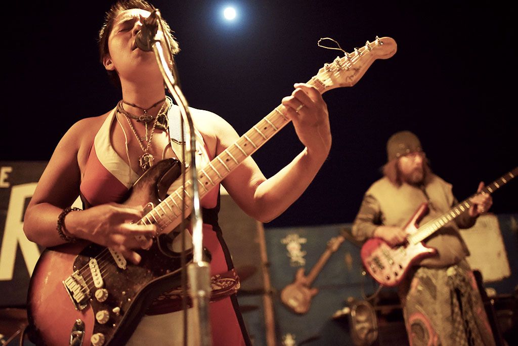 'MJ' - electric guitarOpen Mic Night, full moonThe Range