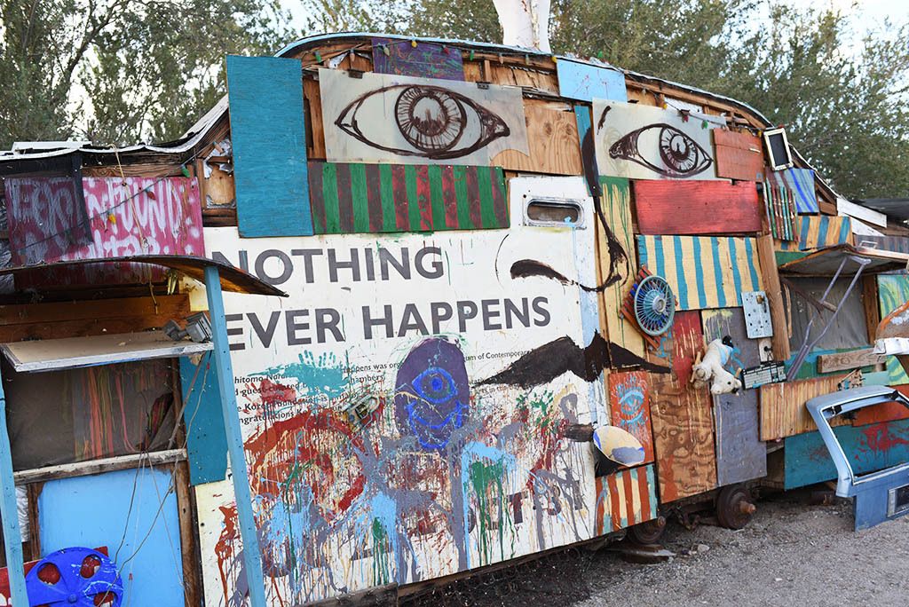 'Nothing Ever Happens'- Christian Hernandez, artistArt Garden, East Jesus