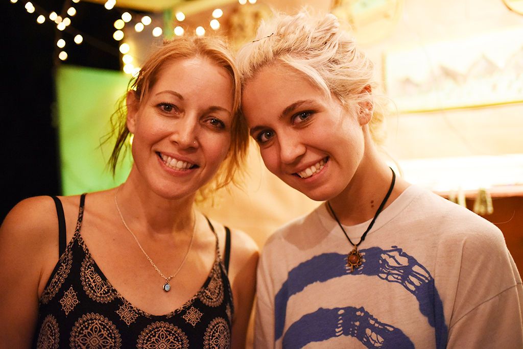 Deanna and Faith, visitorsOpen Mic NightThe Range