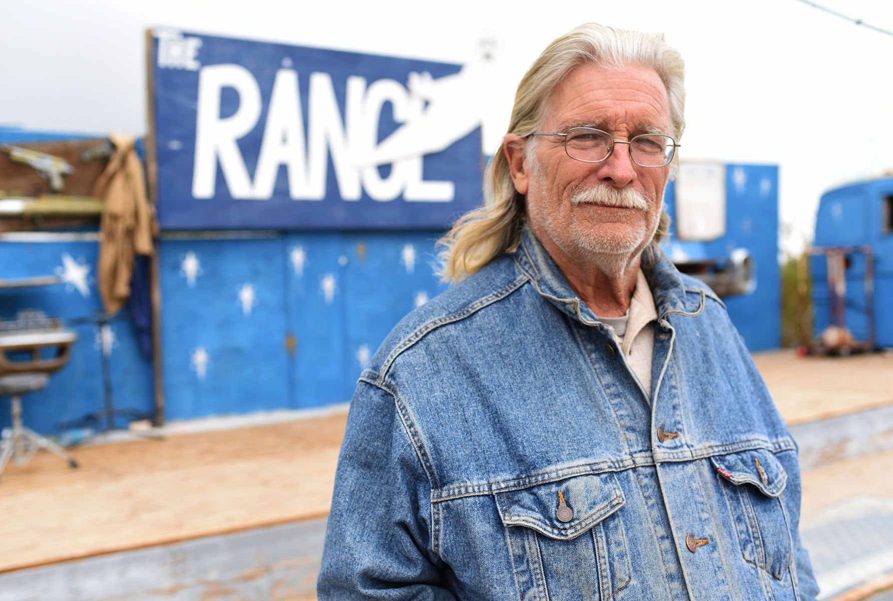 'Builder Bill' SlabberAt 'The Range,' Slab City's outdoor nightclub'In Slab City you can just be."