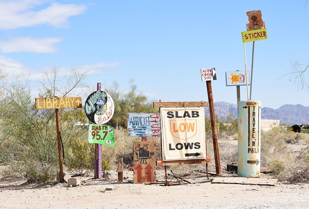 Sign Posts, Low Road (Loaner On Wheels)