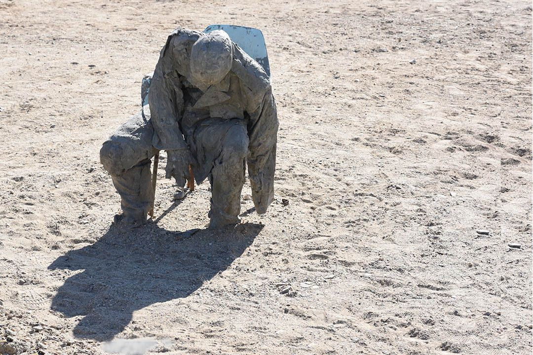 'Fame Retardant'- Ben Wolf and Heidi Tullman, artistsArt Garden, East Jesus