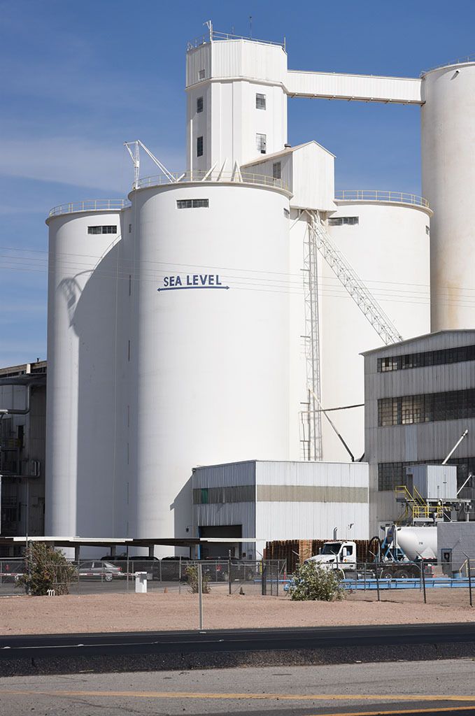 Slab City is -144' mean sea level