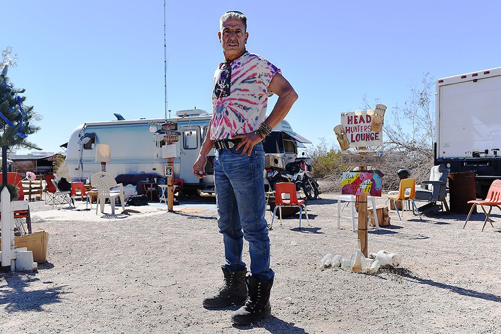 'Radio Mike'DJ, Slab City Pirate Radio 95.7 FMSeasonal SlabberThe Viper Lounge