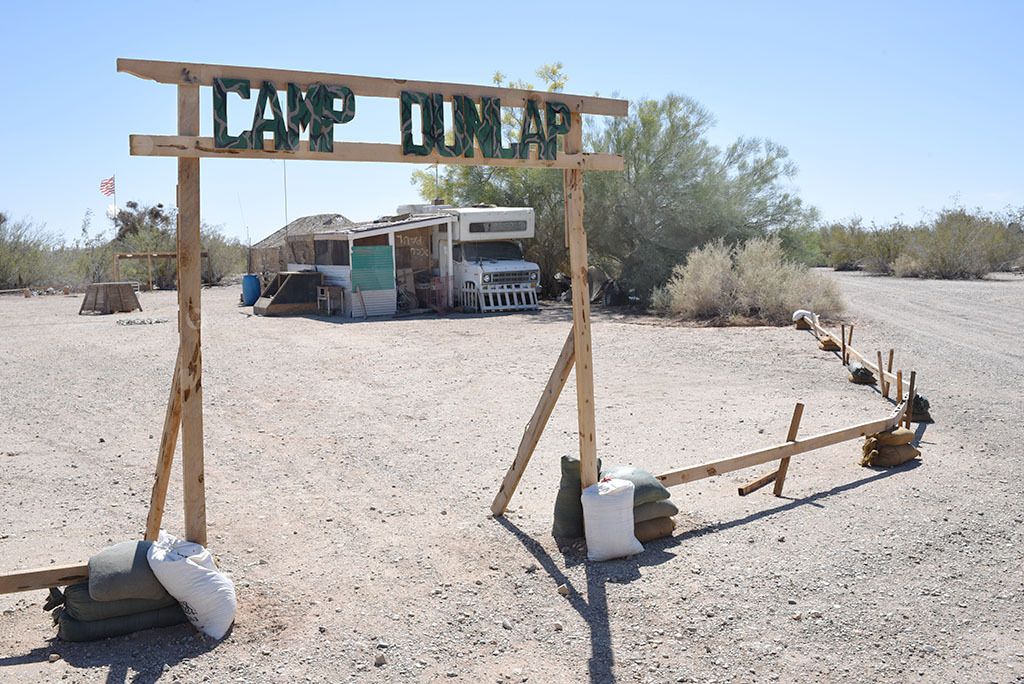 Camp Dunlap was a 631 acre U.S. Marine base activated in 1942 as a training facility during World War II.