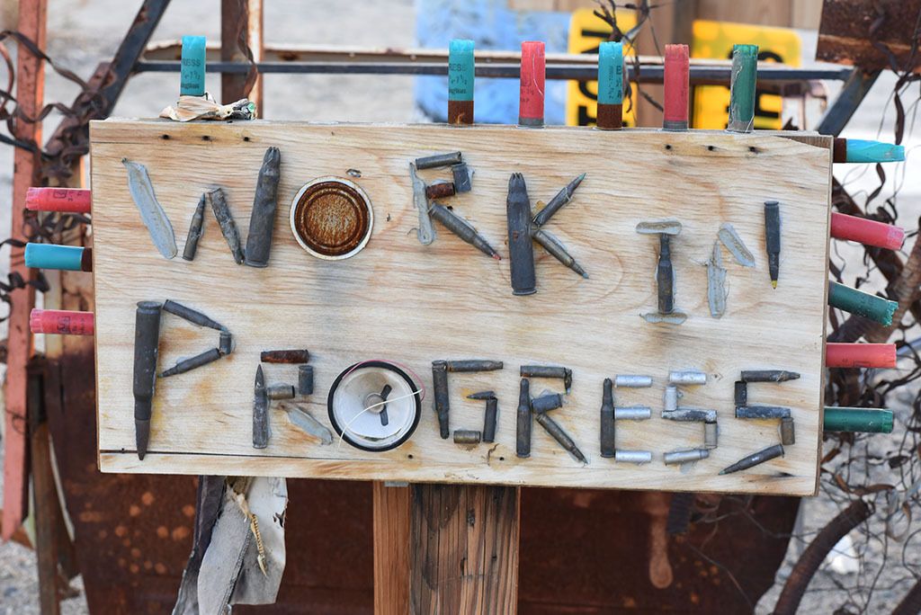 'Work In Progress'- Mopar the Wizard, artistArt Garden