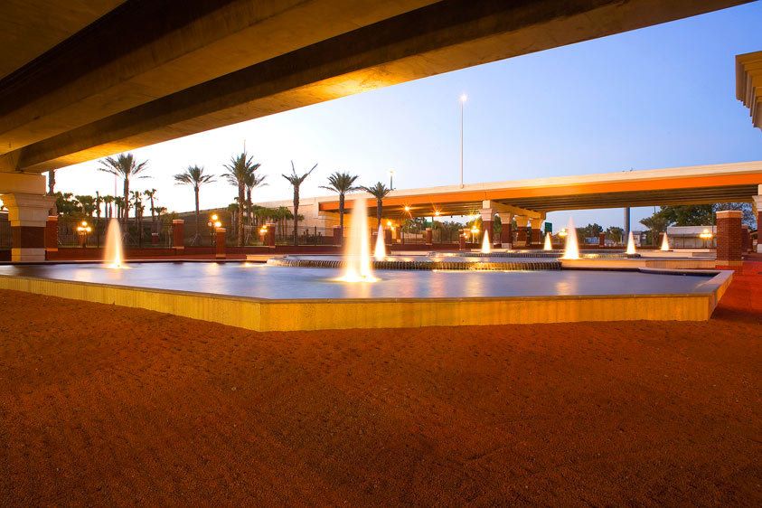 Tranquility Under The Overpass