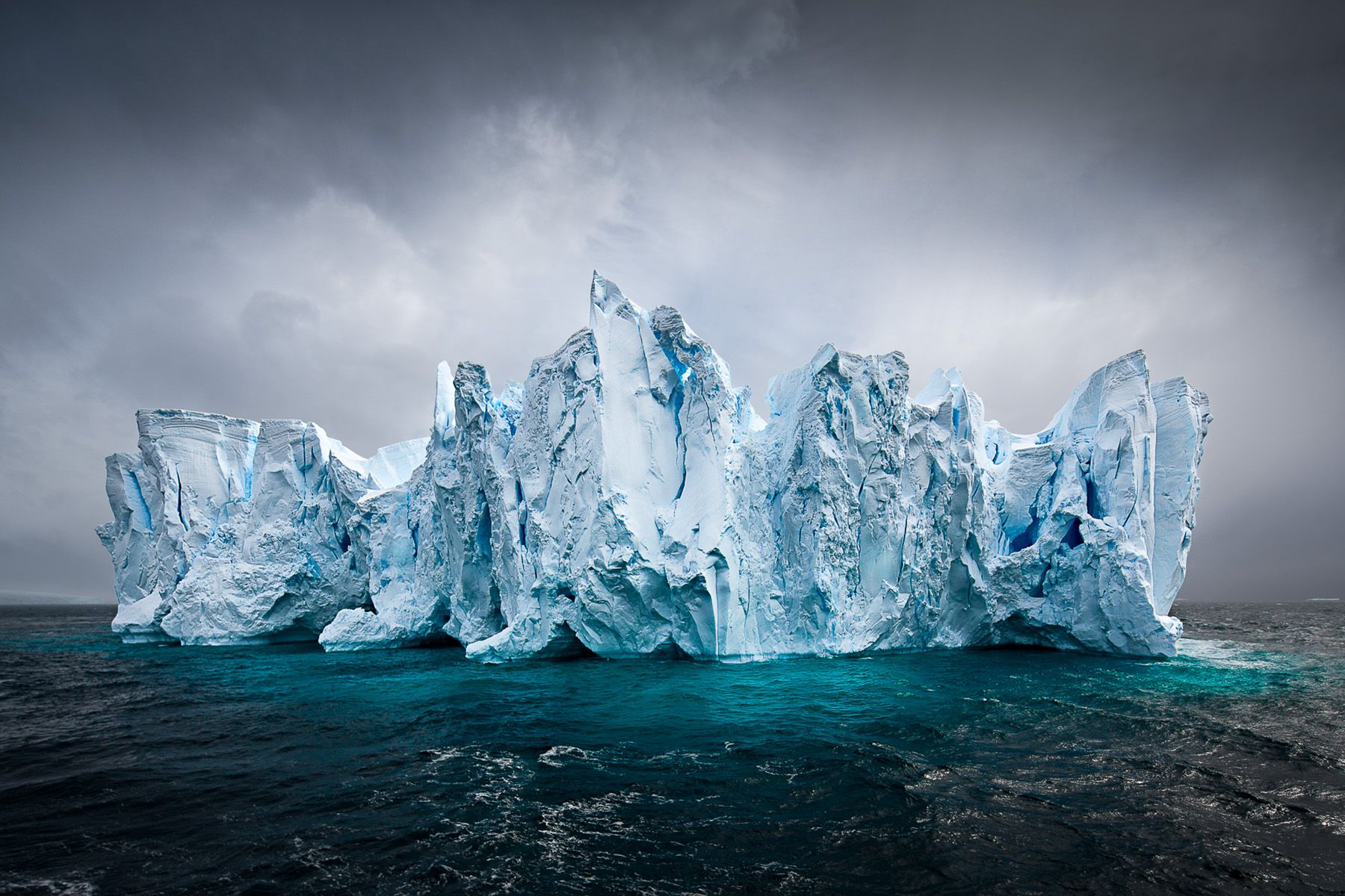 Giant Iceberg in Antarctica