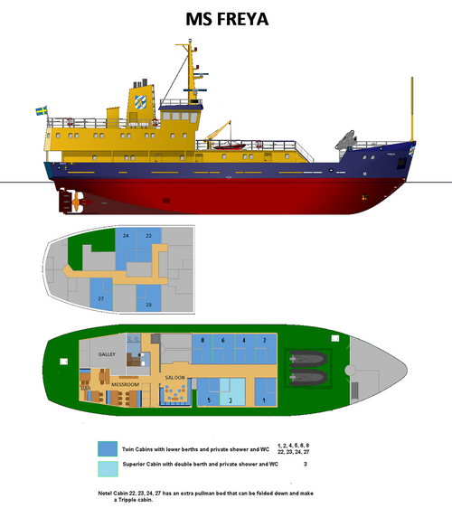 Freya Deck Plan