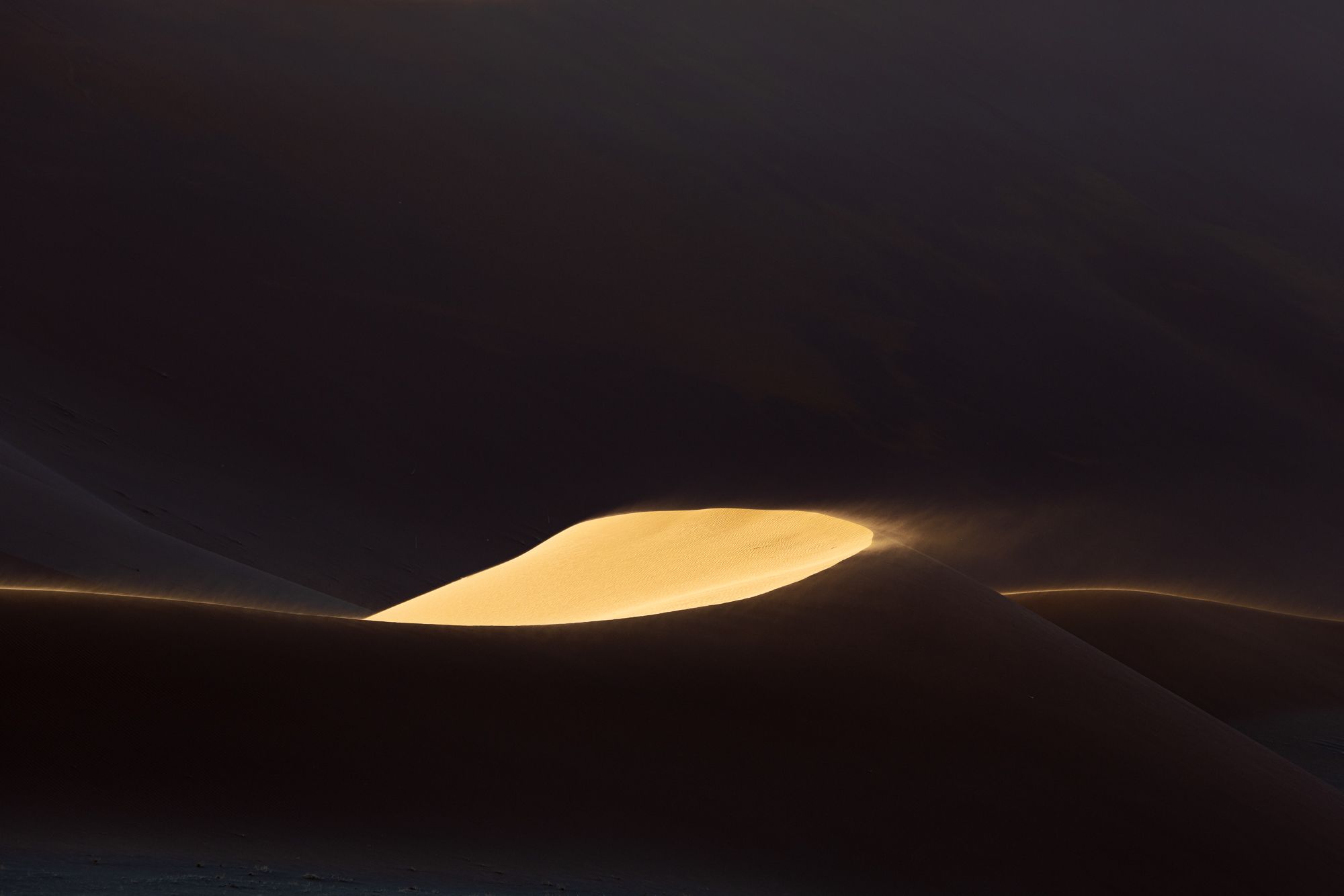 Namibia Dune in Wind