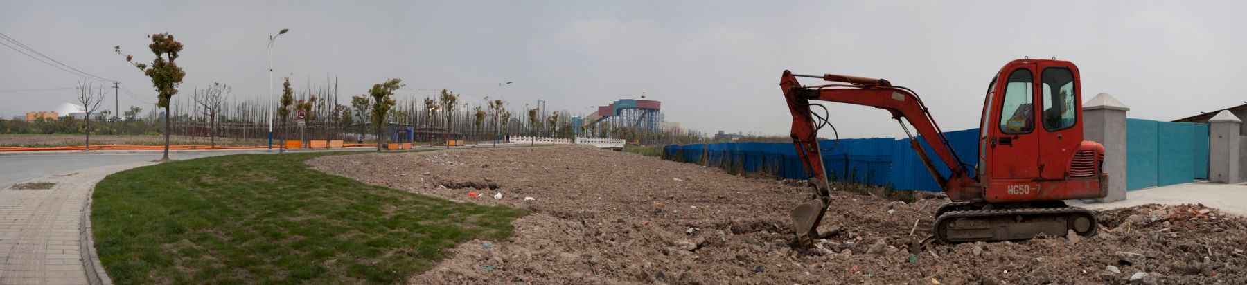 inkjet print, 20"x85" Seshan #4