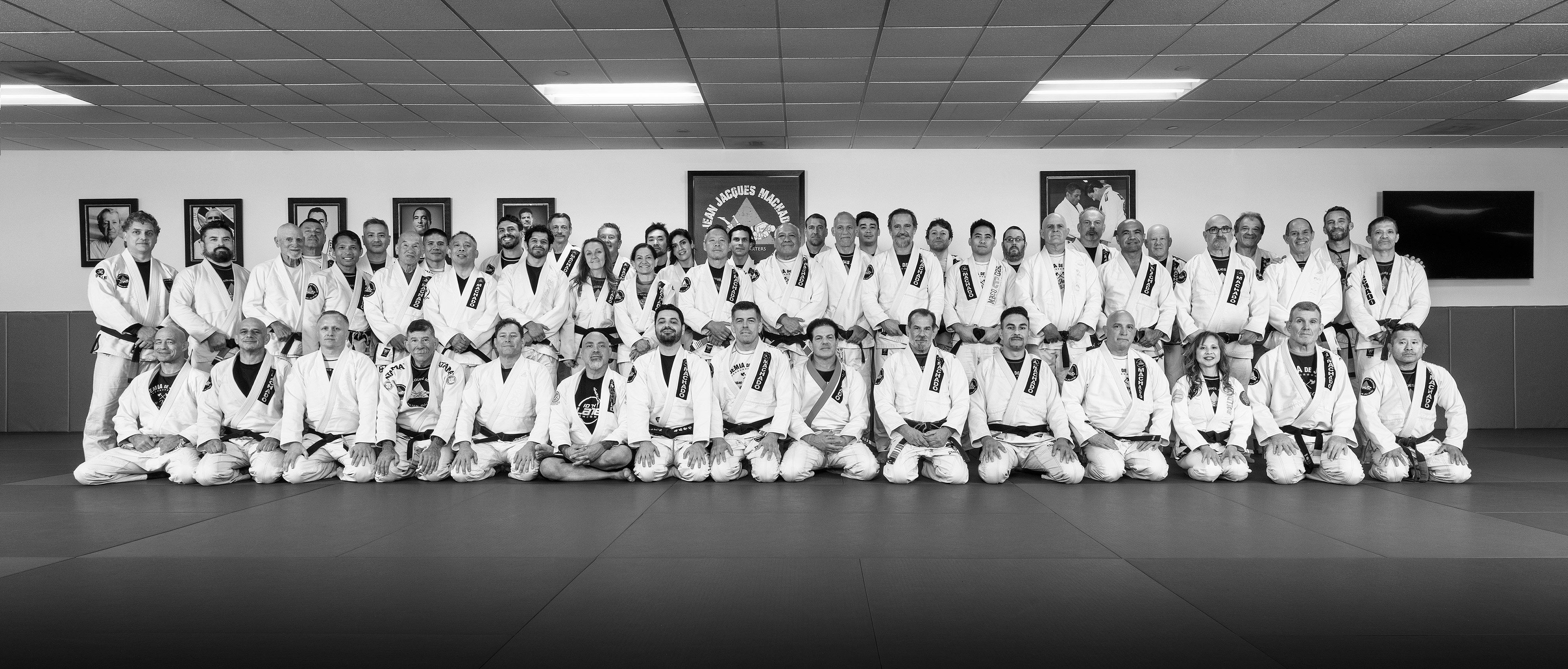 JJM HQ BLACK BELTS- black & white