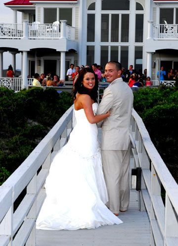 beach wedding venue, Caswell Beach