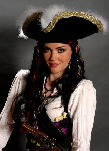 female pirate from Myrtle Beach, SC