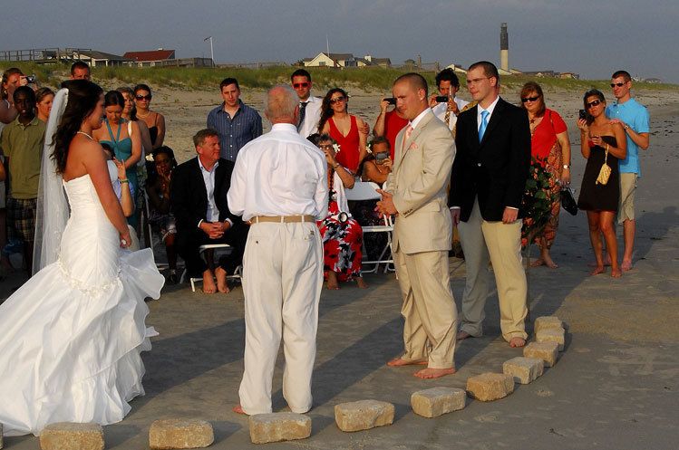 Wedding ceremony on the beach