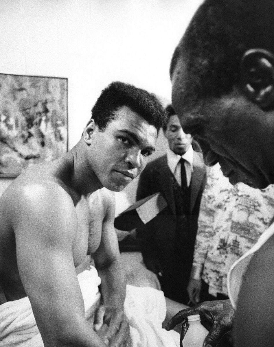 Muhammad Ali After 2nd Ali/Norton Fight