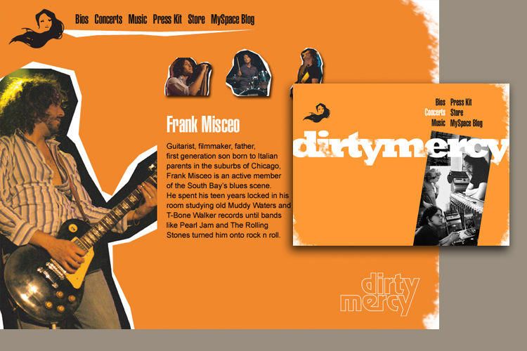 Dirty Mercy web site