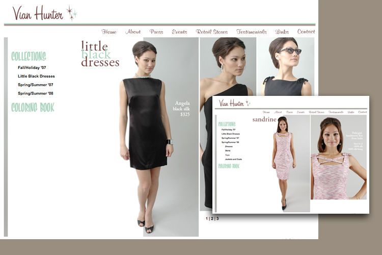 Vian Hunter web site